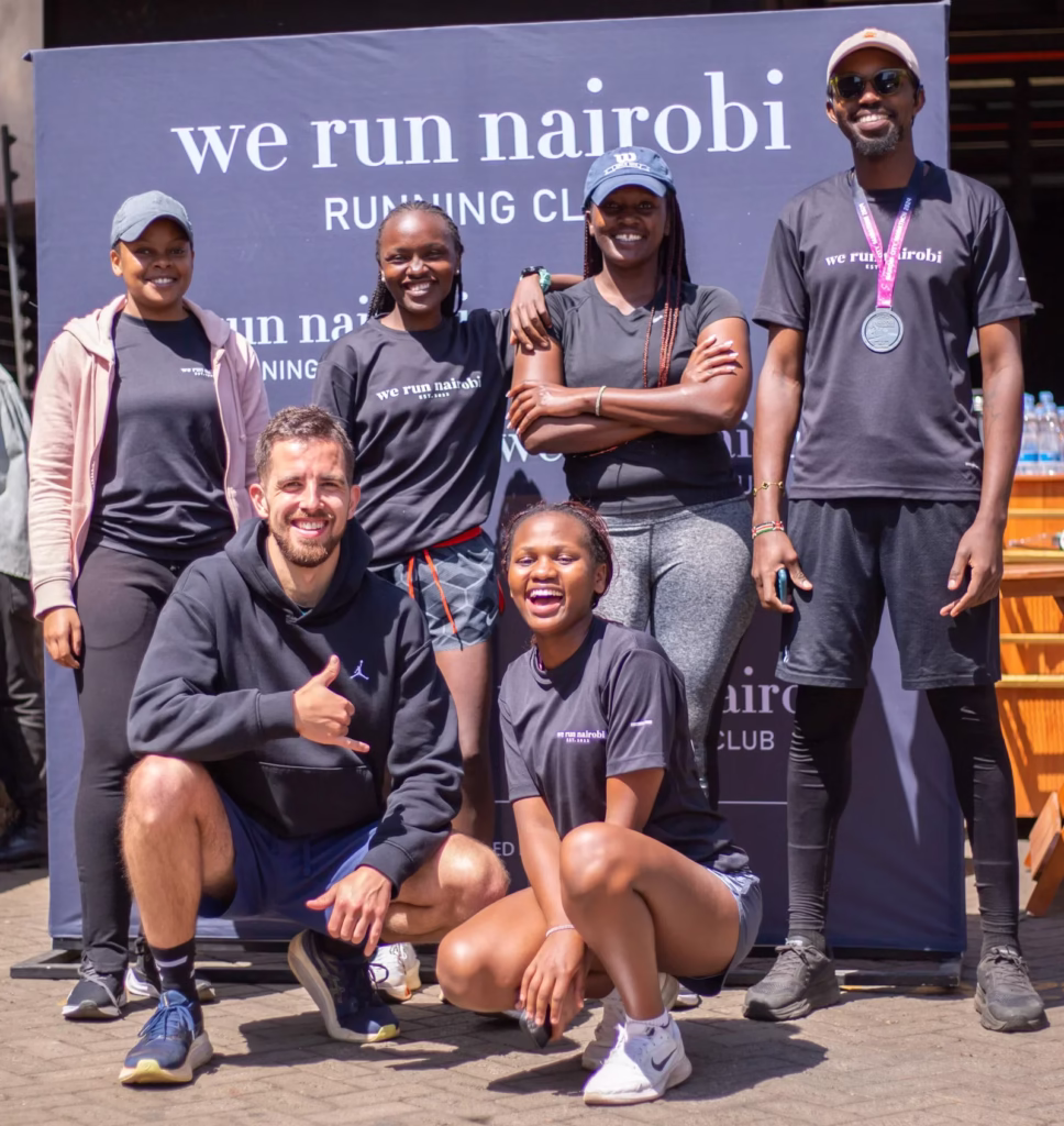 Nairobi Marathon. We run Nairobi